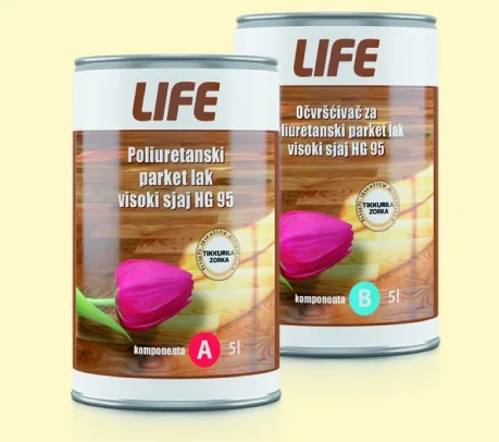 Zorka Color LIFE PU parket lak visoki sjaj HG 95