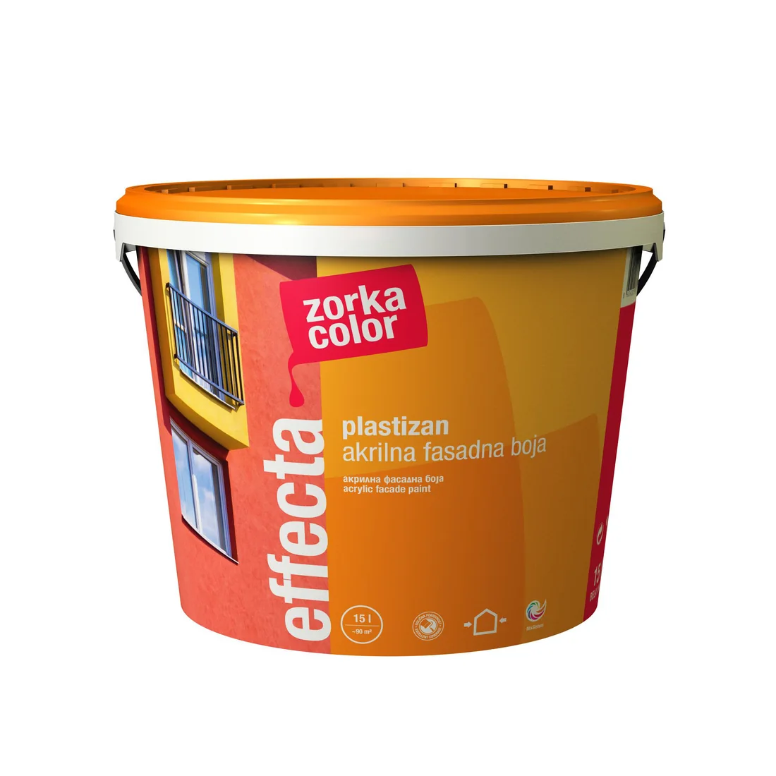 Zorka Color EFFECTA PLASTIZAN akrilna fasadna boja