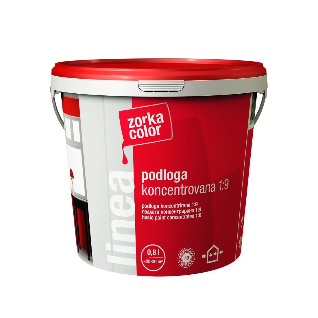 Zorka Color LINEA podloga koncentrovana 1:9