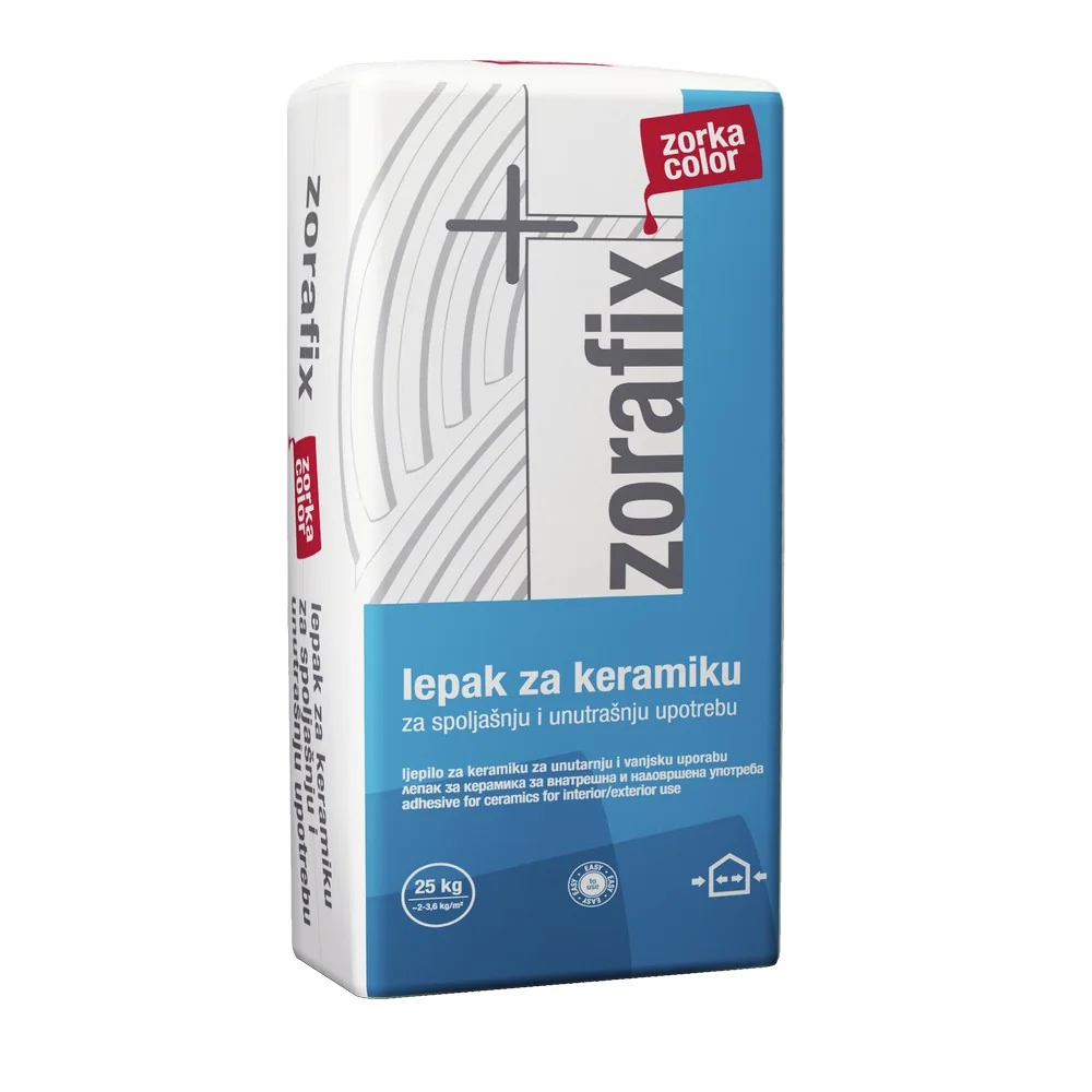 Zorka Color ZORAFIX lepak za keramiku za unutrašnju i spoljašnju upotrebu